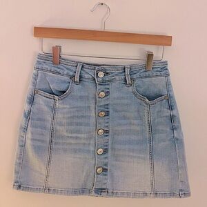 blue jean skirt, american eagle, size 4!!
